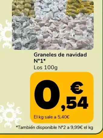 Supeco Graneles de navidad oferta
