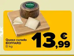 Supeco BOFFARD Queso curado oferta