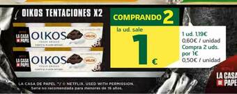 HiperDino Oikos Tentaciones oferta