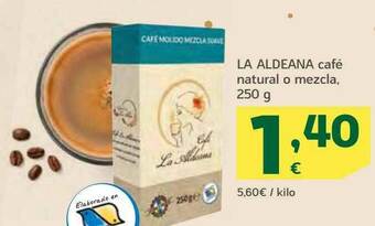 HiperDino La Aldeana Café Natural O Mezcla oferta