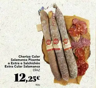 Gadis Chorizo Cular Salamanca Picante O Extra O Salchichón Extra Cular Salamanca oferta