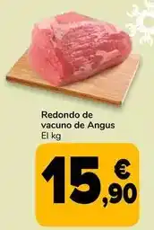 Supeco Carrefour - redondo de vacuno de angus oferta