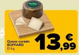Supeco Boffard - queso curado oferta