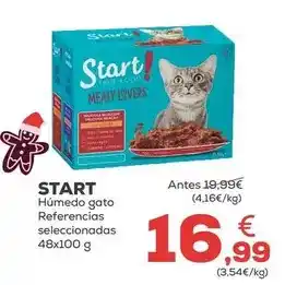 Start - húmedo gato