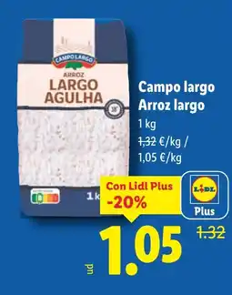 Lidl CAMPO LARGO Arroz largo oferta