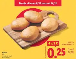 Lidl Mollete oferta