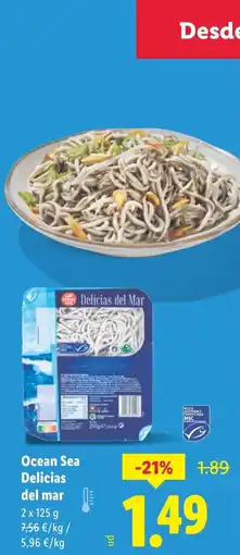 Lidl Ocean Sea Delicias del mar oferta