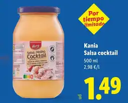 Lidl KANIA Salsa cocktail oferta