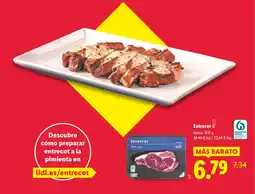 Lidl Entrecot oferta