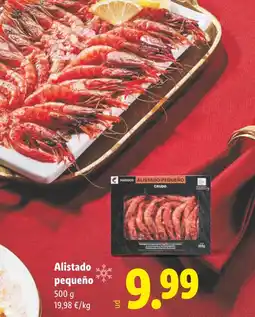 Lidl Alistado pequeño oferta