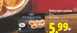 Lidl Vieira mini conchas oferta