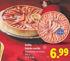 Lidl Delfín Gamba cocida oferta