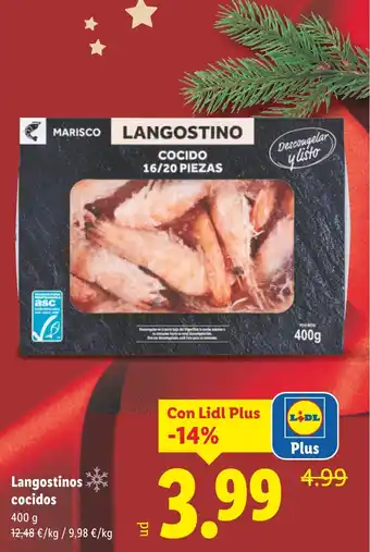 DELUXE Langostinos cocidos