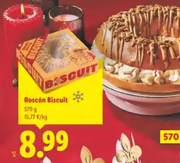 Lidl Roscón Biscuit oferta