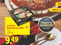 Lidl LA CESTERA Roscón de Reyes oferta