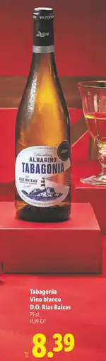 Lidl DELUXE Tabagonia Vino blanco D.O. Rías Baixas oferta