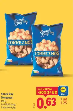 Lidl SNACK DAY Torreznos oferta
