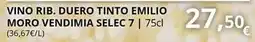 Supermercados MAS Emilio moro - vino rib. duero tinto vendimia selec 7 oferta