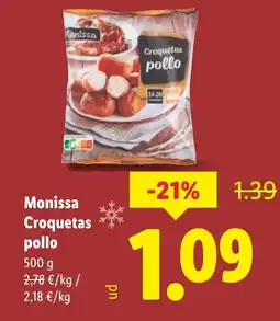 Lidl MONISSA Croquetas oferta