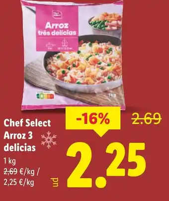 Chef Select Arroz 3 delicias
