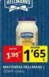 Supermercados MAS Hellmann's - mayonesa oferta