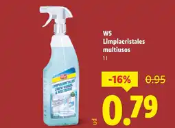 Lidl W5 Limpiacristales multiusos oferta