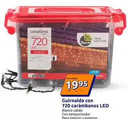 Action Blanco - guirnalda con 720 carambanos led oferta