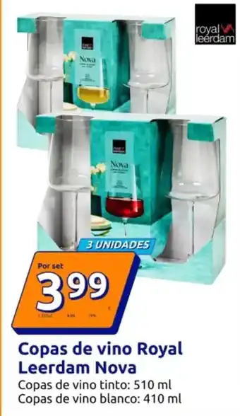 Action Nova - copas de vino oferta