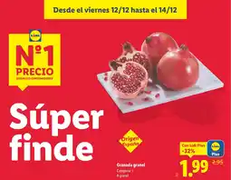 Lidl Granada granel oferta