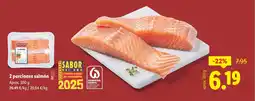 Lidl 2 porciones salmón oferta