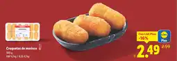 Lidl Croquetas de marisco oferta