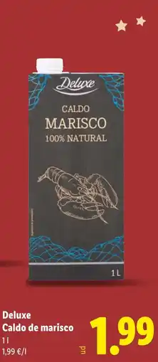 Lidl DELUXE Caldo de marisco oferta