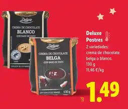Lidl DELUXE Postres oferta