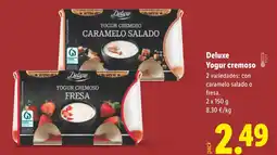 Lidl DELUXE Yogur cremoso oferta