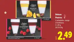 Lidl DELUXE Postres oferta