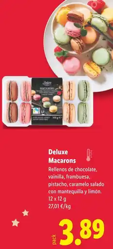 Lidl DELUXE Macarons oferta