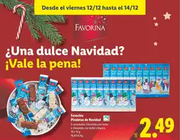 Lidl FAVORINA Piruletas de Navidad oferta