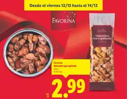 Lidl FAVORINA Almendra garrapiñada oferta