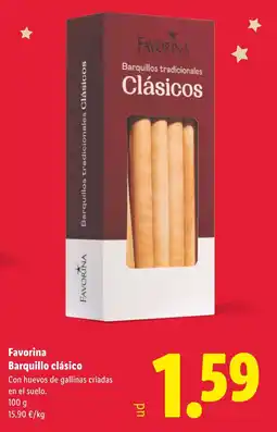 Lidl FAVORINA Barquillo clásico oferta