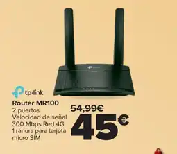 Carrefour Tp-LINK Router MR100 oferta