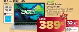 Carrefour ACER Portátil Aspire Go AG15-31P oferta