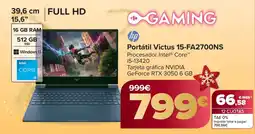 Carrefour HP Portátil Victus 15-FA2700NS oferta