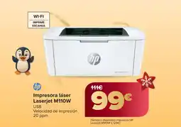 Carrefour HP Impresora láser Laserjet M110W oferta