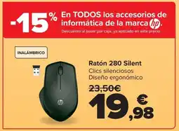 Carrefour HP Ratón 280 Silent oferta