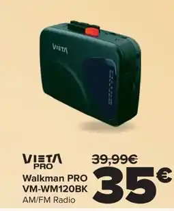 Carrefour VIETɅ PRO Walkman PRO VM-WM120BK oferta