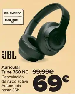 Carrefour JBL Auricular Tune 760 NC oferta