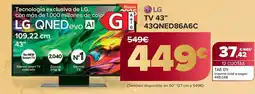 Carrefour LG TV 43" 43QNED86A6C oferta