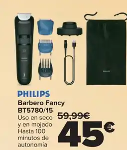 Carrefour PHILIPS Barbero Fancy BT5780/15 oferta