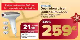 Carrefour PHILIPS Depiladora Láser Lumea BRI923/00 oferta