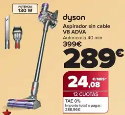 Carrefour DYSON Aspirador sin cable V8 ADVA oferta